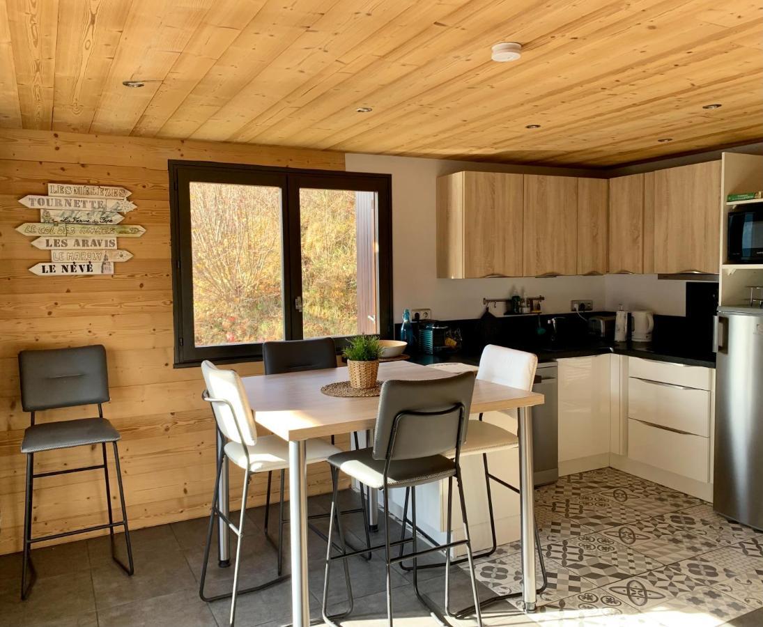 Bel Appartement Avec Vue Exceptionnelle Le Grand-Bornand Eksteriør bilde